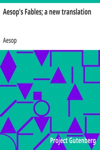 Aesop's Fables — cover
