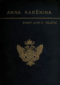 Anna Karenina — cover