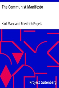 The Communist Manifesto — cover