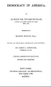 Democracy in America — cover