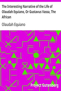 The Interesting Narrative of Olaudah Equiano — cover