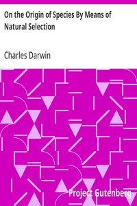 On the Origin of Species — cover
