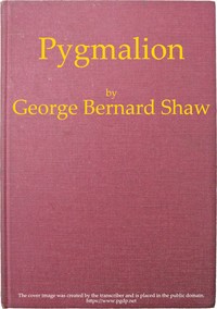 Pygmalion — cover