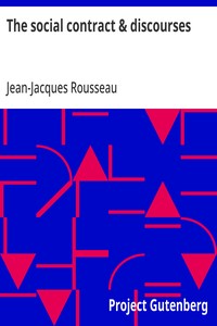 The Social Contract — cover