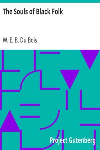 The Souls of Black Folk — cover