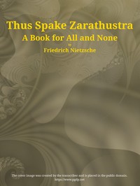 Thus Spake Zarathustra — cover